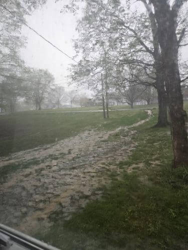 Yard Flooding Solution