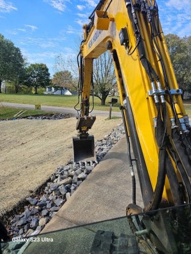 Yard Flooding Solution